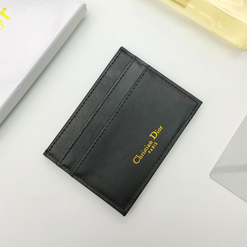 Dior 30 Montaigne Card Holder Oblique Motif Canvas Black - Image 2
