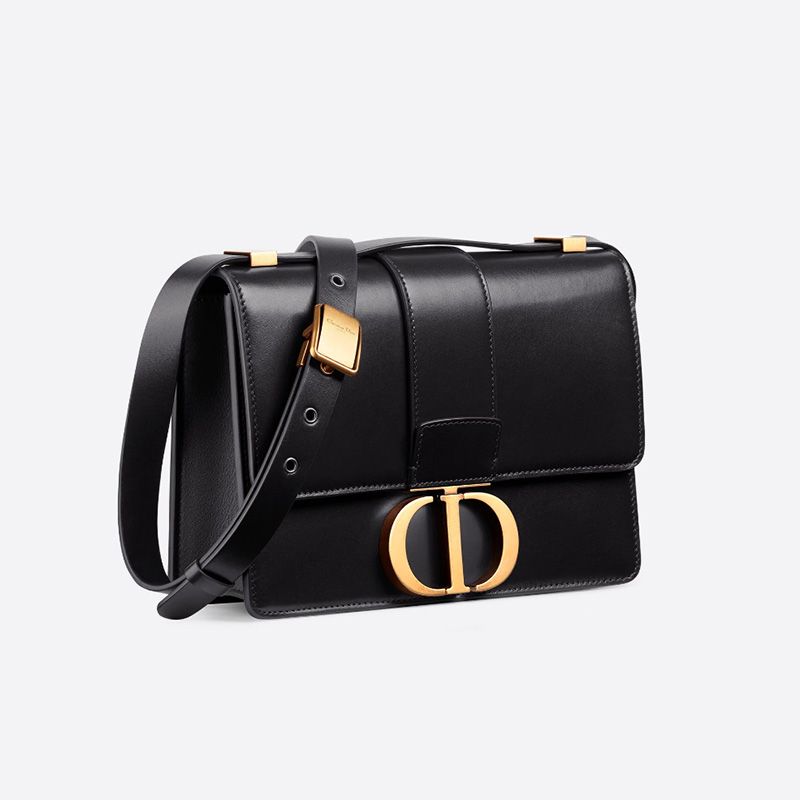 Dior 30 Montaigne Bag In Box Calfskin Black - Image 2