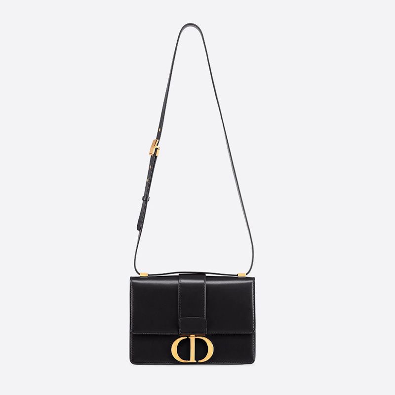 Dior 30 Montaigne Bag In Box Calfskin Black - Image 5