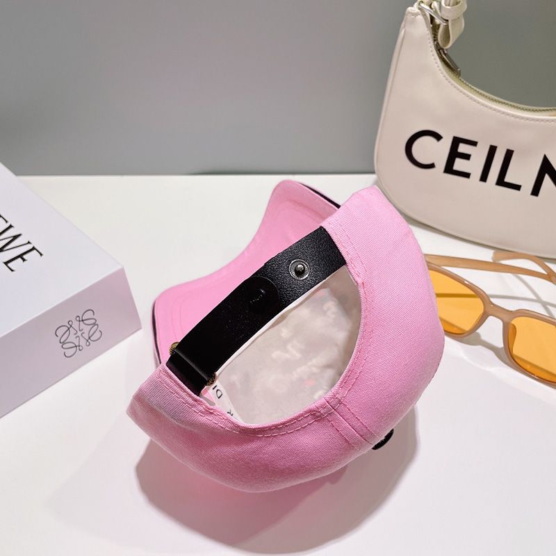 Dior Baseball Cap Christian Dior Atelier Motif Cotton Pink - Image 3