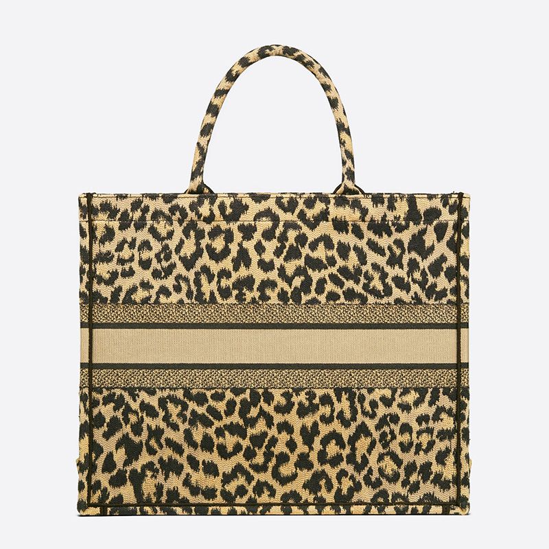 Dior Book Tote In Mizza Motif Canvas Beige - Image 3