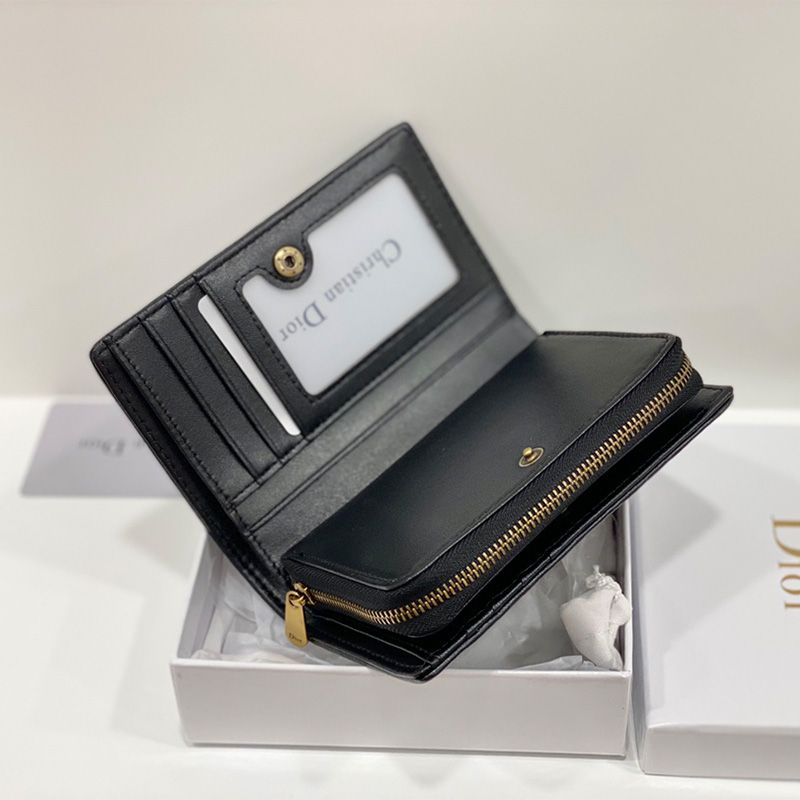 Dior Business Wallet Oblique Motif Canvas Black - Image 3