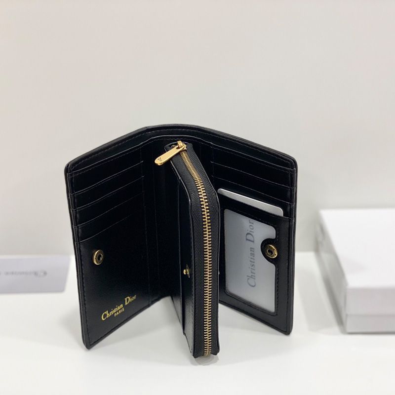 Dior Business Wallet Oblique Motif Canvas Black - Image 4