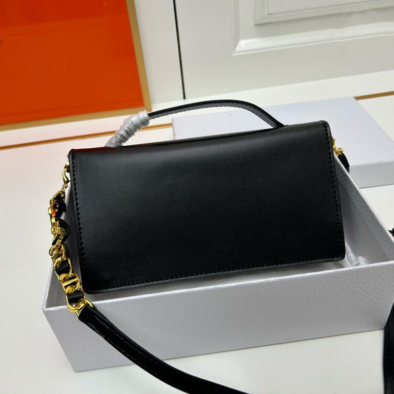 Mini Dior CD Signature Bag Calfskin Black - Image 3