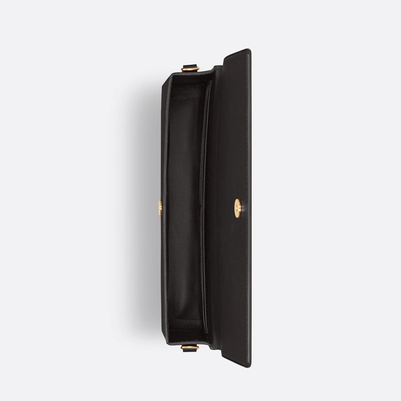 Mini Dior CD Signature Bag Calfskin Black - Image 4