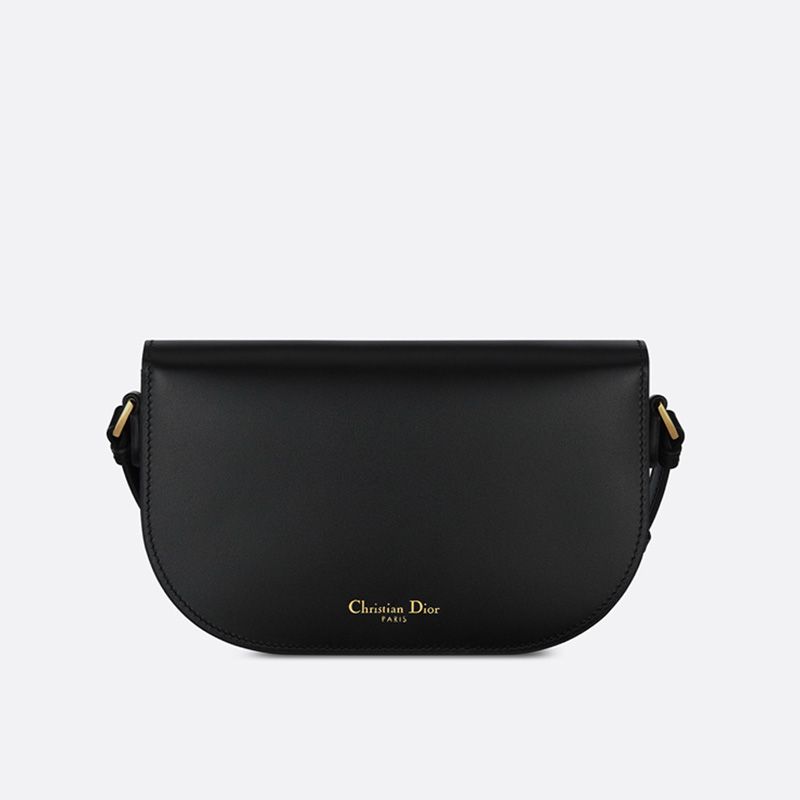 Mini Dior CD Signature Messenger Box Calfskin Black - Image 3