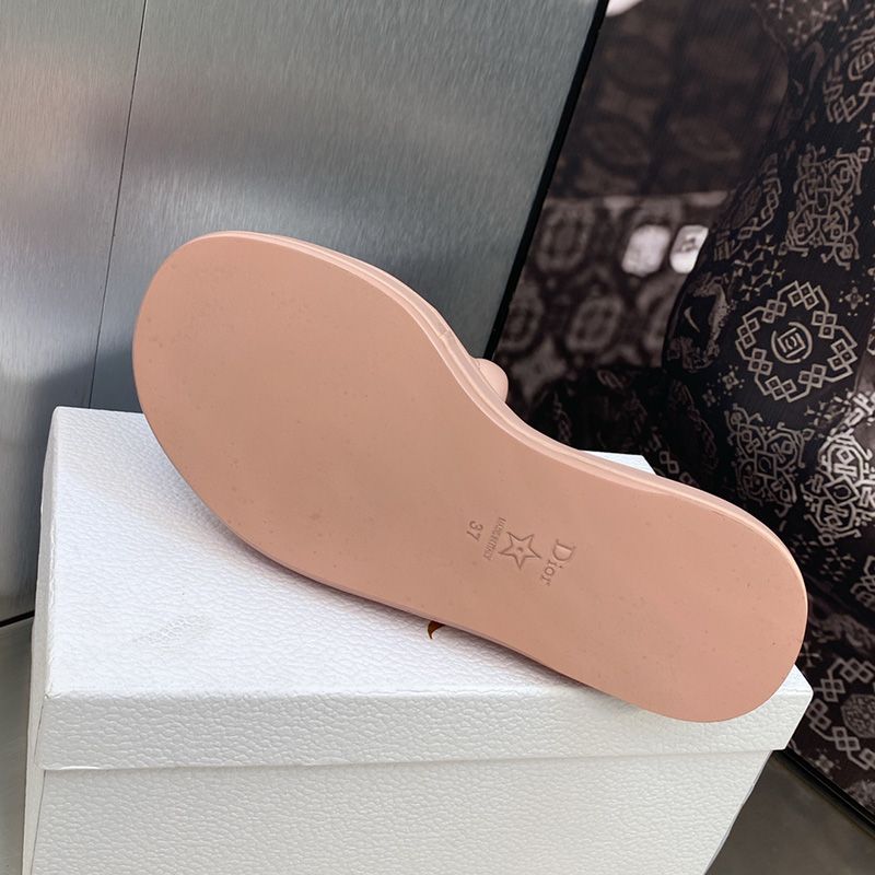 Dior Every-D Slides Women Lambskin Pink - Image 3