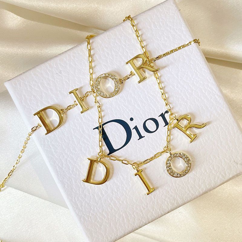 Diorevolution Bracelet Metal with Crystals Gold - Image 4