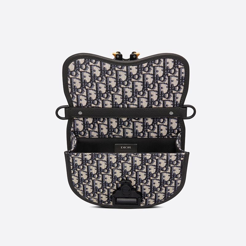 Dior Gallop Messenger Oblique Motif Canvas Blue - Image 3