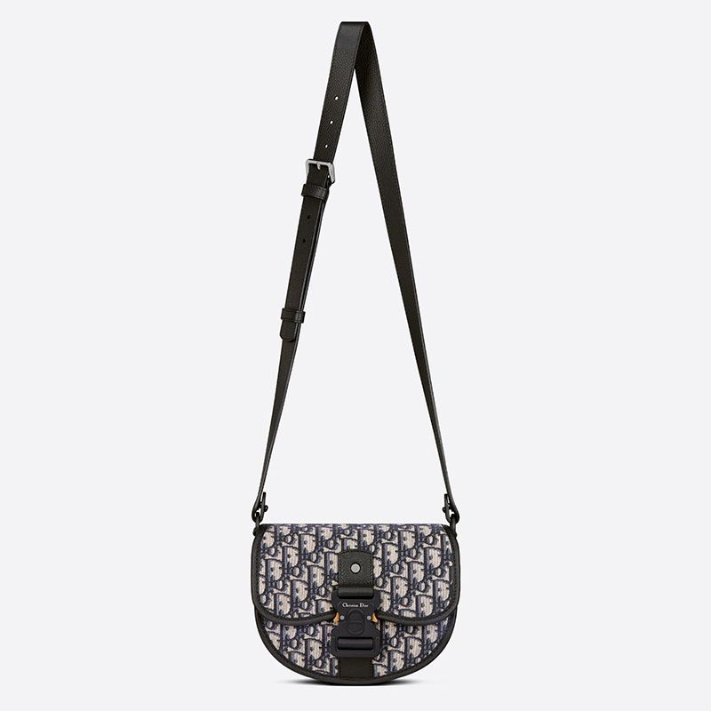 Dior Gallop Messenger Oblique Motif Canvas Blue - Image 4