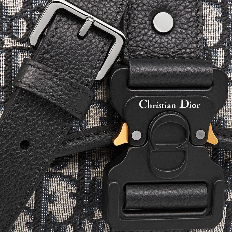 Dior Gallop Messenger Oblique Motif Canvas Blue - Image 5