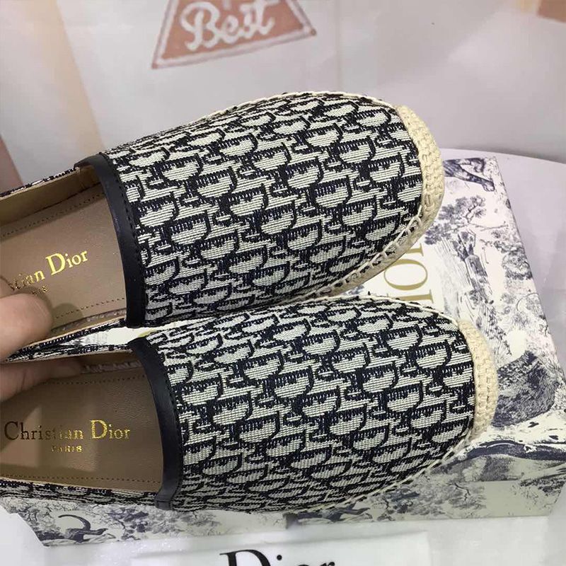 Dior Granville Espadrilles Women Oblique Motif Canvas Black - Image 2