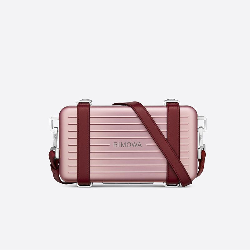 Dior x Rimowa Personal Clutch Aluminum Pink - Image 3