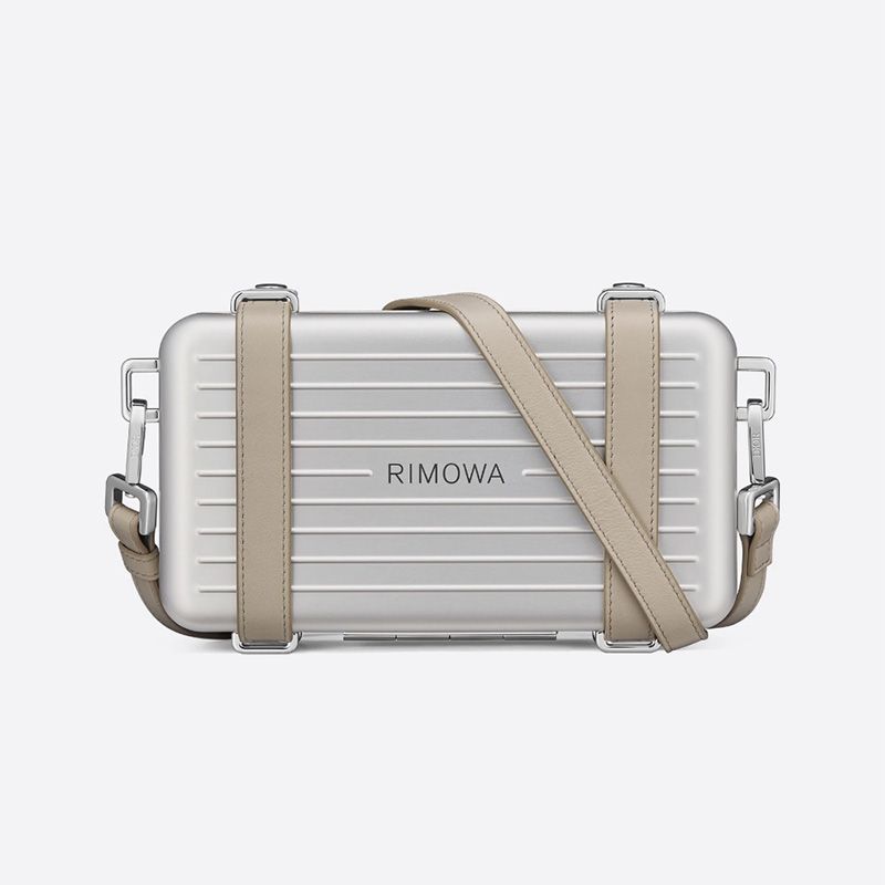Dior x Rimowa Personal Clutch Aluminum Silver - Image 3