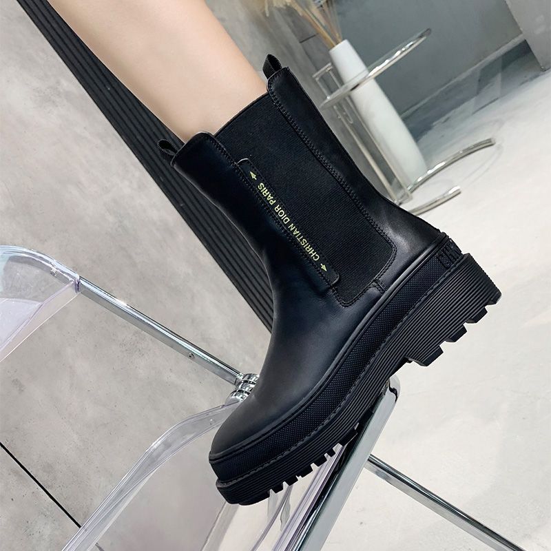 Dior Trial Ankle Boots Women Calfskin Black - Image 4