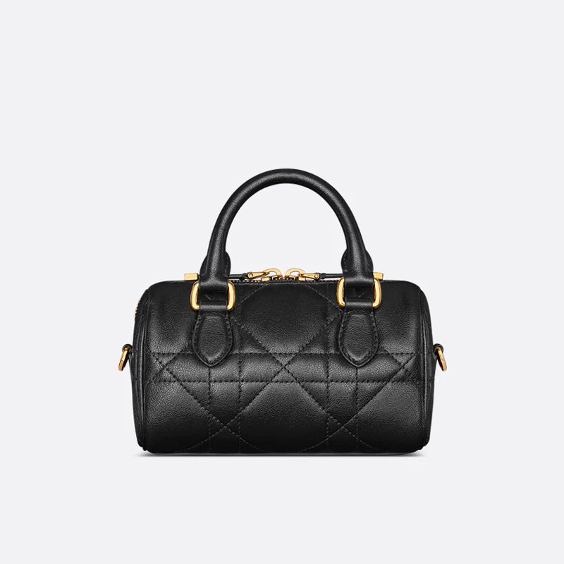 Dior Groove 17 Bag In Macrocannage Calfskin Black - Image 2