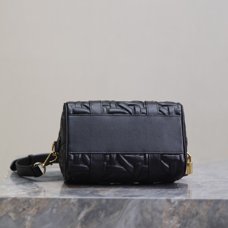 Dior Groove 20 Bag In Graphic Cannage Calfskin Black - Image 4