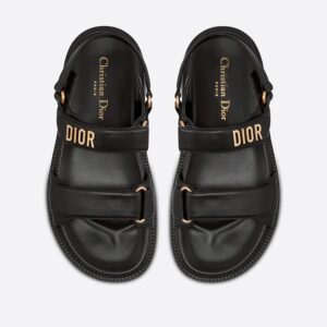 DiorAct Sandals Women Calfskin Black