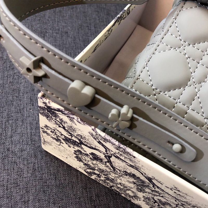 Lady Dior My ABCDior Bag In Ultramatte Cannage Calfskin Sky Blue - Image 5