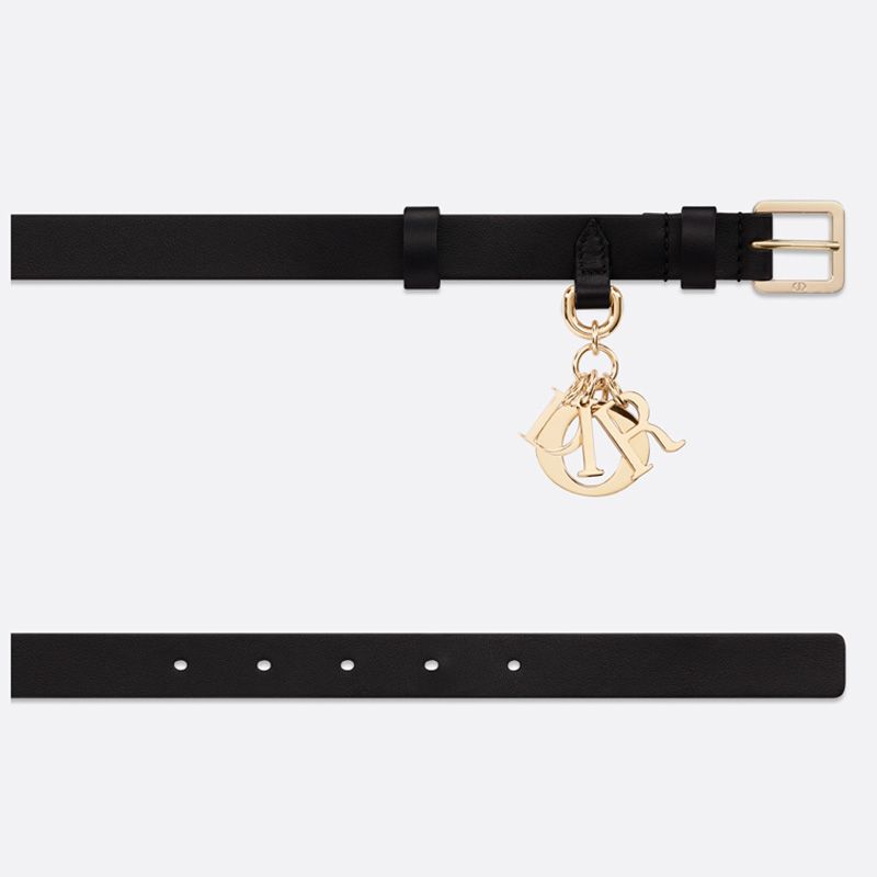 Miss Dior Belt 20MM Smooth Calfskin Black - Image 2