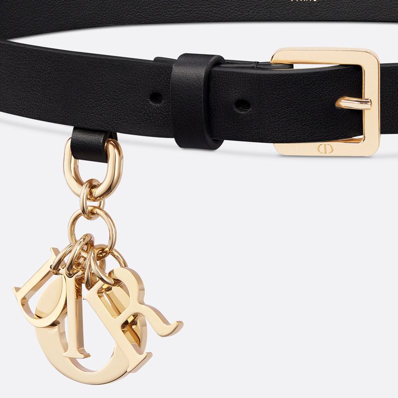Miss Dior Belt 20MM Smooth Calfskin Black - Image 3