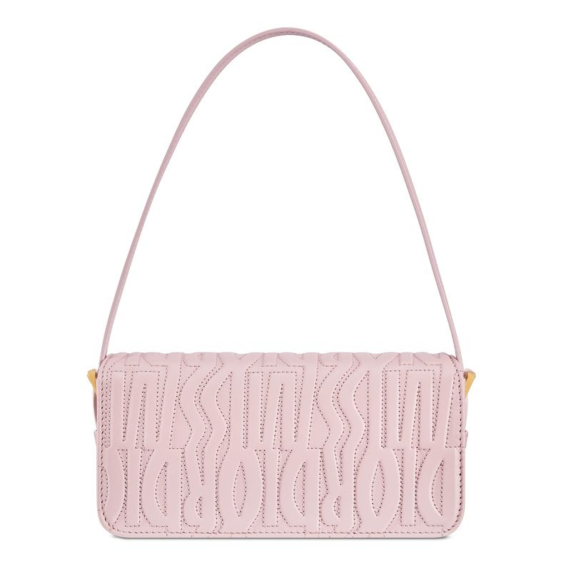 Miss Dior Flap Bag In Quilted Miss Dior Allover Calfskin Pink - Image 2
